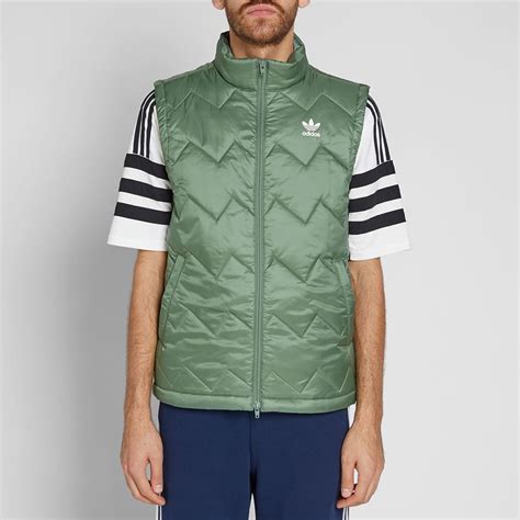 groen adidas vest dames|Green Vest .